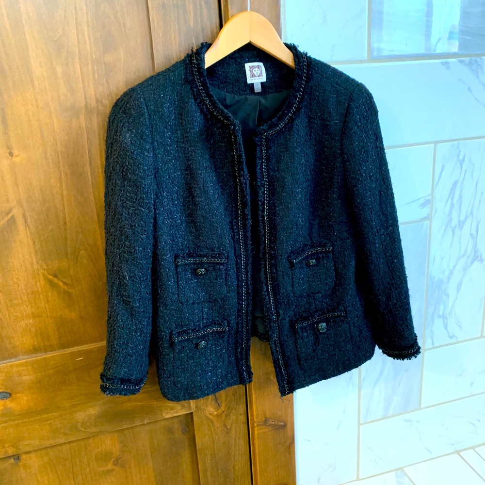 Anne Klein black blazer